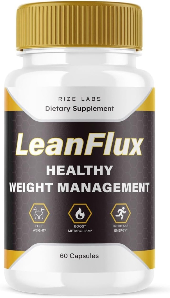 rize labs LeanFlux - 無駄のないサプリメントの丸薬、ゲインブラウンAdipose Tissue BurnFat(60カプセル)にBATレベル、Leanfluxレビューを増加させるLeanFlux重量損失