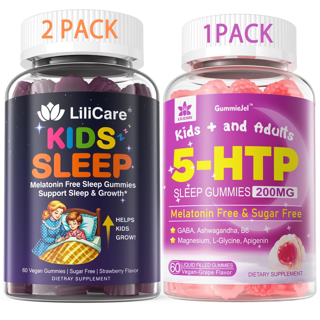 マグネシウムのGlycinate +の子供の睡眠のガミーとの5HTPのグミー - マグネシウムのGlycinateのガミー