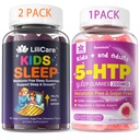マグネシウムのGlycinate +の子供の睡眠のガミーとの5HTPのグミー - マグネシウムのGlycinateのガミー