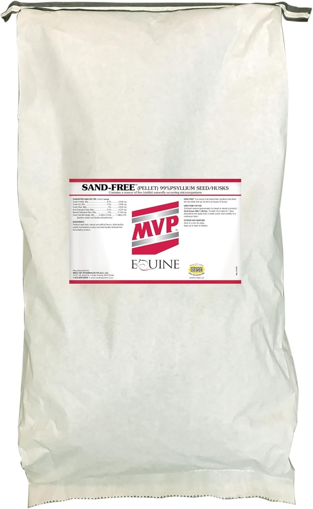 サンドフリー(25lb)は、馬の健康な腸機能をサポート