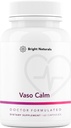Vaso Calm - 健康な血のバランスの補足 - 特徴 発酵させたニンニク、Celeryおよびブドウの種のエキス、ハイビスカスおよびビタミンK2 - 米国製