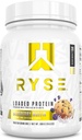 RYSE Loaded Protein Powder - Blueberry Muffin - 25g Whey Protein Isolate & Concentrate with Prebiotic Fiber & MCTs - Low Carb, Low Sugar, Digestive-Friendly - 20 Servings / 1.5 lb Tub