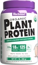 Bluebonnet栄養有機植物タンパク質 - 18gタンパク質、3.5g繊維 - Chia、キノア&その他 - 非GMO、ビーガン、コザー、USDAオーガニック、砂糖は添加されていません - グルテンフリーのグルテン、大豆&ミルク - 1 LB、チョコレート味
