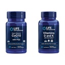 PQQ、CoQ10、PQQ及びビタミンDおよびKが付いている生命延長極度のUbiquinol CoQ10および海ヨウ素、ビタミンD3、ビタミンK1およびK2