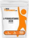 BulkSupplements.com L-Pyroglutamic 酸粉末 - Pyroglutamic 酸サプリメント、アミノ酸サプリメント - Well-Being、グルテンフリー、1g/サービング、1kg(2.2 lbs)(1パック)