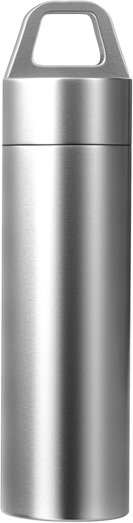 小さい丸薬の箱、携帯用金属の丸薬の容器の丸薬のホールダーのKeychainの防水丸薬箱のびんの小型ステンレス鋼の丸薬のオルガナイザー