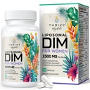 Liposomal DIMの補足- 1500のmgの女性DIMの補足-ビタミンE、夕方のPrimrose、黒いCohosh、オメガ3脂肪酸を含むエストロゲンの補足