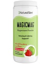 NaturalSlim Magicmag純粋なマグネシウムシレートパウダー - ストレス、便秘、筋肉、心の健康、睡眠サポート  ナチュラルストロベリー&ライム風味マグネシウムサプリメント - 8ozドリンクミックス(ソロ)