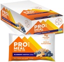 PROBAR - MEALバー、ブルーベリーマフィン、非GMO、グルテンフリー、健康、植物ベースの、食品原料、自然エネルギー(12カウント)
