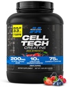 MuscleTechのクレアチンの一水化物の粉-細胞技術のクレアチンの粉のポストのワークアウトの回復飲み物、筋肉建築者及び筋肉建物のクレアチンの補足-フルーツ パンチ、6のlbs (56のサーブ) - 包装5月Vary