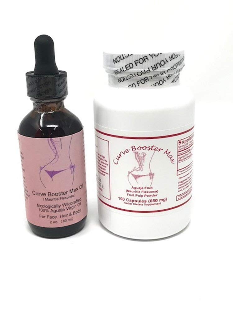 カーブのブースターの最高のAguajeのカプセルおよび自然なbreastのためのAguajeオイル キットおよびクロスドレッシングの人およびトランス女性のためのバットの強化