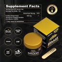 純粋なシラジット樹脂500mg - エネルギーおよび免疫のウェルネスのための85+の跡の鉱物及びフルヴィク酸との最高の強さの方式- 50g (1のパック)