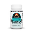 源の自然なビタミンD-3 5000のiuサポート骨及び免疫の健康* - 200 Softgels