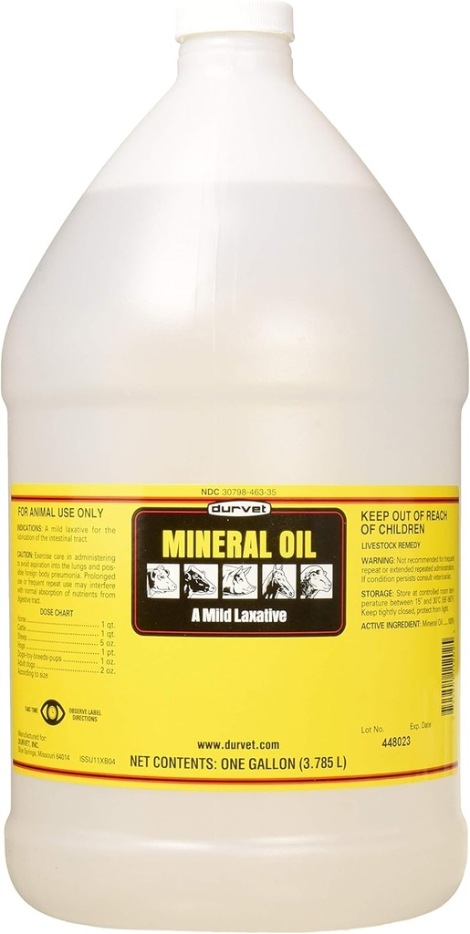 ダーヴェット、穏やかな Laxative の鉱物オイル、1Gallon/3.785L