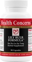 Health Concerns Lily Bulb Formula – Dry Cough, Throat, Nose & Lung Support – Chinese Herbal Formula – Licorice, Rehmannia, Astragalus, Fritillary – Respiratory Relief Supplement – 90 Capsules