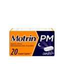 Motrin PM 痛みの軽減は 200 の mg Ibuprofen 及び 38 の mg Diphenhydramine の睡眠の援助、マイナー・エイチの痛み及び苦痛のための夜間痛みのレバーは眠りに落ちるのを助けます及び眠り、20 の ct