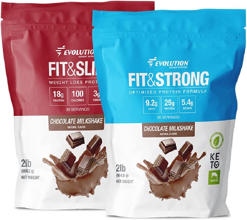 Evolutionのアドバンスの栄養草は100%のWhey蛋白質の粉+グルコマンナン、インリン繊維と細くします–高い繊維、高い蛋白質、純粋な、Ketoは承認しました、非GMO、SeviaのSweetened - 2のパック