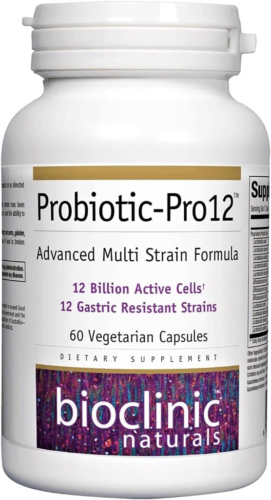 Bioclinicナチュラル - Probiotic-Pro 12 60 vcaps