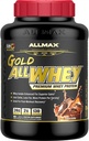 オールマックス栄養ゴールドALLWHEY、チョコレート5ポンド - 1スクープあたりのタンパク質の24グラム - グルテンフリー、低炭水化物&低砂糖 - 約71のサービング