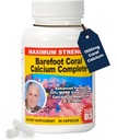 1500mg、90カプセル - ボブ・ベアフットが開発したサンゴカルシウムサプリメント - 全体的な健康とPHレベルをサポート - カルシウム、マグネシウム&ビタミンD3が含まれています