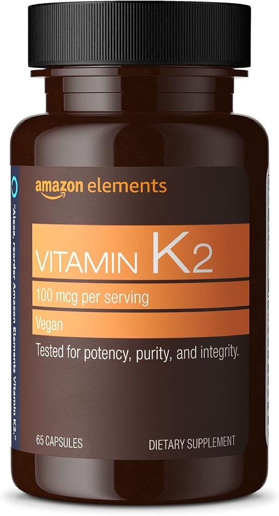 要素 ビタミンK2 100 mcg、65カプセル
