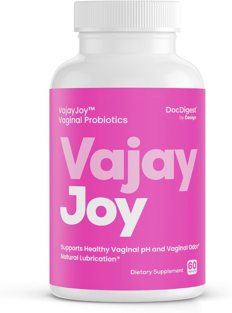 VajayJoy pHバランスピル - pH規制のための腟のプロバイオティクスを、臨床的にpHの平衡および鼻潤滑を回復するために示しました-BV、イースト感染症および臭気を減らす