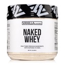 NAKEDバニラウィープロテイン1Lb、唯一の3成分、すべての天然草フェッドウィープロテインパウダー+バニラ+ココナッツシュガーGMOフリー、大豆フリー、グルテンフリー、グルテンフリー。 エイド筋肉成長、12のサービング