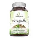 アメイジング・インディア・アシュワガンダ・サプリメント | 500 Mg / サービング | 120 Veggie Capsule | Non-GMO | Gluten Free | アメリカ製 | ベジタリアンに最適