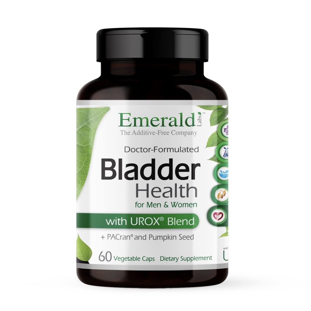 EMERALD LABS膀胱の健康 - パンプキン種子エキスとクランベリーエキスサプリメント - 尿路サポートを提供します* - 60野菜カプセル(30日の供給)