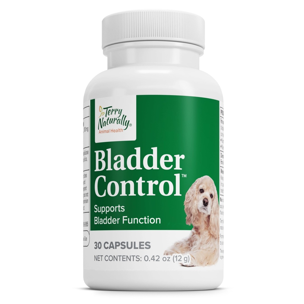 テリー自然に膀胱制御 - 膀胱の健康のためのペット用品 - サポート尿路の健康 - 犬の健康のサプリメント - 犬のためのペットサポート - 30カプセル(30サービング)