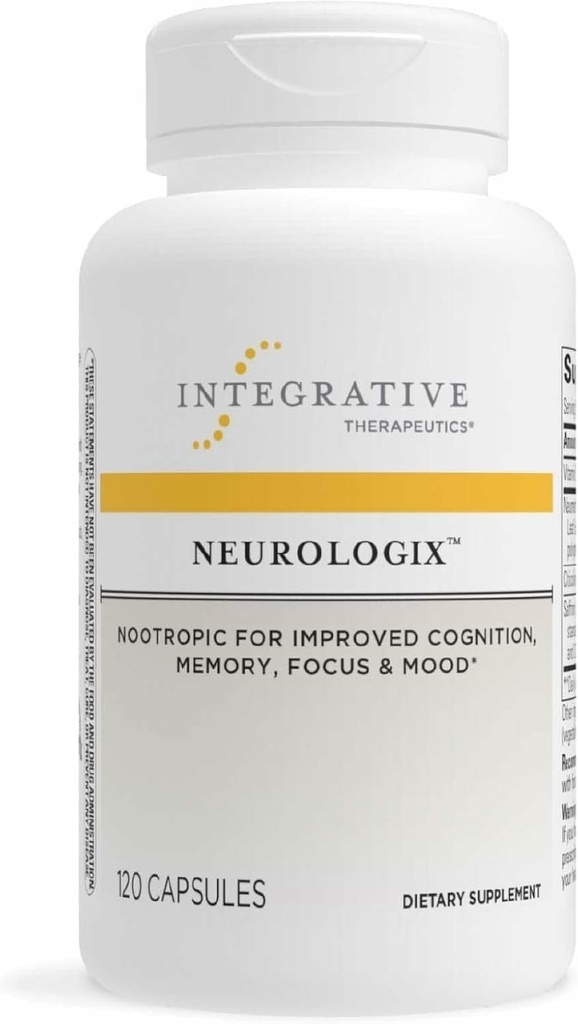 一体型治療薬 Neurologix - 脳の健康のサプリメント* - 焦点のための非刺激性向知性サプリメント* - メモリサポート* - ビーガン、グルテンフリー&乳製品 - 120カプセル(60のサービング)