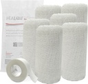 Kerlix Gauze 包帯ロール - 4 1/2 in x 4.1 Yds, 6 Ply - 6 単一の生殖不能 Pocuhes - 余分吸収性 - ラテックスフリー、病院用グレード コットン 包帯用包丁スタイル - 傷の心配と最初の援助用