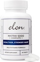 Elonのマトリックス5000の完全なMultivitamin — 皮膚、毛および爪の成長のビタミン — 女性のための健康な毛の成長のビタミン — 5000McgのBiotinの補足(60日の供給)