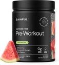 Gainful Caffeine Free Pre Workout Powder with Creatine, Watermelon Flavor, Supports Strength, Endurance, & Recovery, BCAAs, Beta Alanine, L-Citrulline, No Artificial Ingredients, 20 Servings