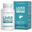 PUREHEALTH RESEARCH 肝の健康 - 肝臓のクレンジングデトックス & 修理サポートサプリメント - ミルクアザミ、ターメリックパウダー、タンポポ、アーティチョーク、ビートルート、ジンジャー、L Cysteine HCL&その他 - 60カプセル