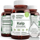 自然なNutra Kelpのヨウ素の甲状腺サポート補足、免疫システムを強化し、Metabolism、Vegewel Sea Kelp、非GMO、大西洋の Sourced Seaweedのエキス、225 mcg、250のタブレット(パッケージ2)