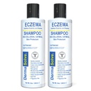 Dermasolve の Eczema の救助のシャンプー-保護するフレア制御の頭皮及び Dandruff の自由な療法は子供及び大人のための皮を保湿し、修理します-ステロイドは放します(2-パック)を----