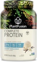 PlantFusion完全ビーガンプロテインパウダー - BCAA、消化酵素とエンドウ豆のタンパク質 - Keto、グルテンフリー、大豆フリー、非酪農場、砂糖、非GMO - バニラビーン2ポンド
