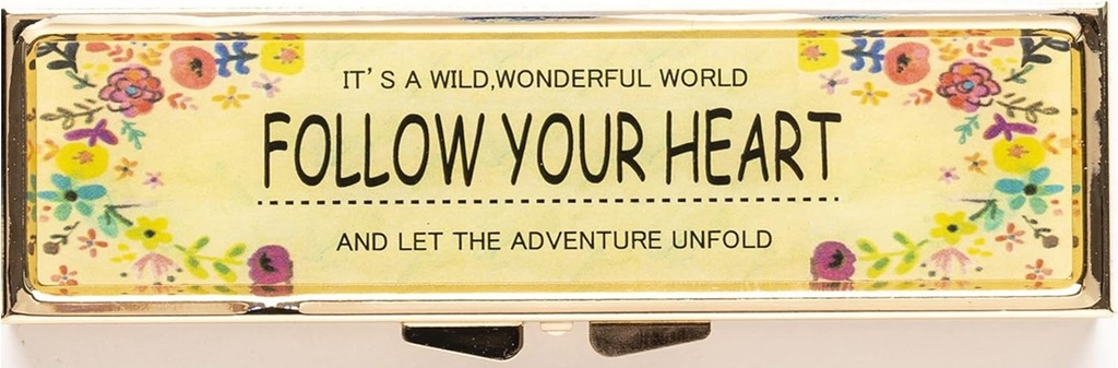 AmyZoneの丸薬のオルガナイザー週刊7日の旅行携帯用密集したピル箱の丸薬の箱はビタミン/チレン/魚油/補足/財布/ポケットのためのMeds/Tabletを握ります(あなたの中心を流れて下さい)