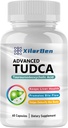 一般的なTUDCAの補足層サポート、Cleanse Detox&Repairの超強さのベール ソルトTUDCA 1000mg 60のカプセル