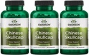 Swanson Chinese Skullcap - Herbal Supplement Promoting Relaxation '&' Sleep Support - Flavonoid Formula to Help Soothe Nerves - (90 Capsules, 400mg Each) 3 Pack