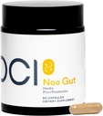 NOO の腸、腸及び皮: ハーブ、プロバイオティック、Postbiotic、Gut の健康のための 3 の 1 の方式、血栓サポート、規則的な腸の動き、皮を下げる、60 のビーガン カプセル