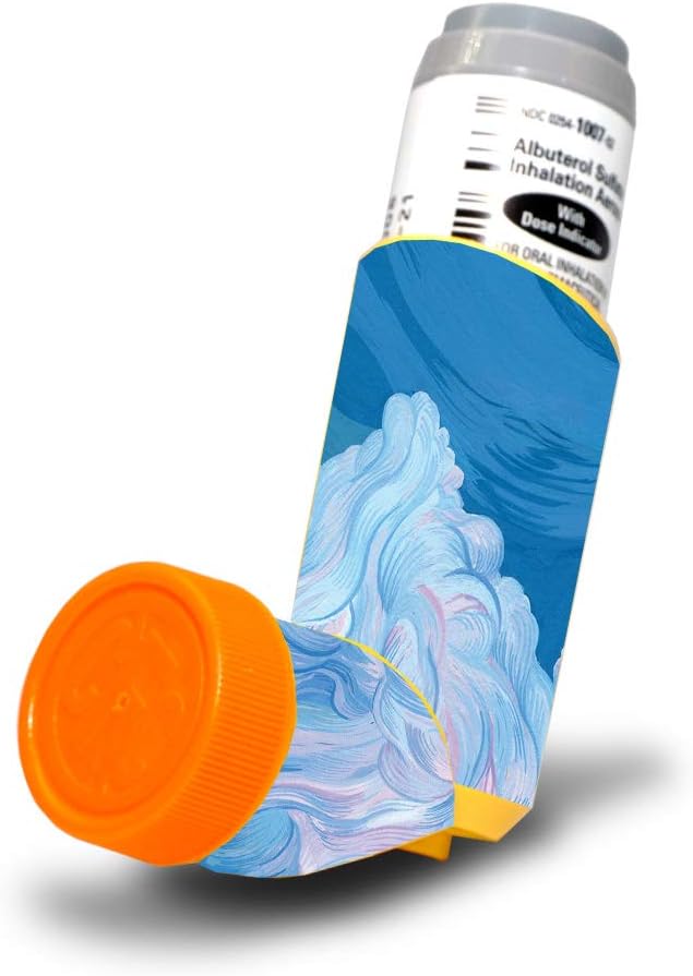 MightySkinsは、Proventil HFAの喘息吸入器用スキン - ドロップス | 保護、耐久性、ユニークなビニールのステッカーカバー | 簡単に適用、削除、および変更スタイル | アメリカ製