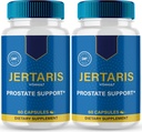 Jertaris カプセル、Jertaris の前立腺の健康の補足の丸薬 - 余分強さ、Jertaris は Prostate Heath すべての自然な方式、Jerta RIS のカプセル、Jer Taris の検討(2 パック)を支えます