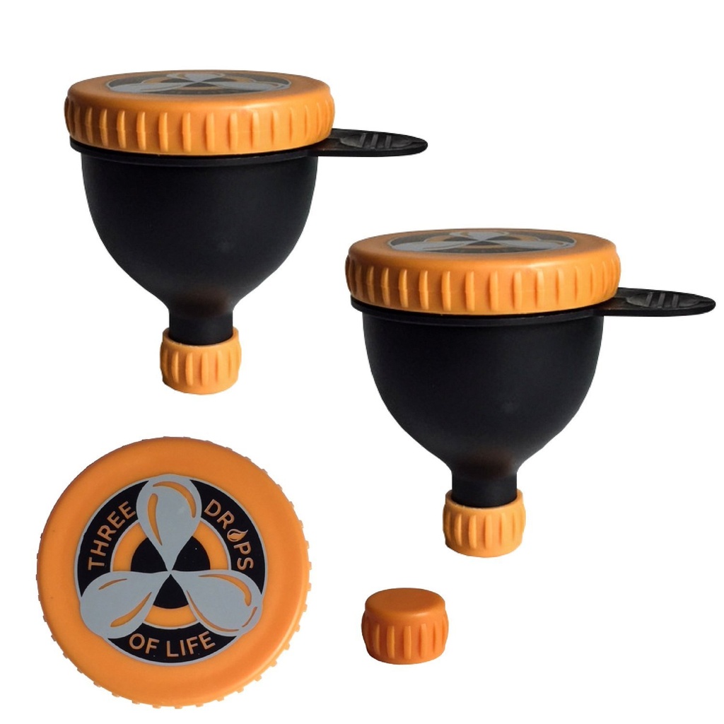 Workout Protein Funnel, Best for Supplement and Fatigue Recovery After or Before Exercise, Work & Stress Activities - Military Favorite | Dual Pack for Daily Supplementation