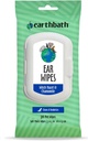 アースバス犬の耳ワイプ - 穏やかな犬の耳のクリーナー、犬と猫のための最高のペットワイプ、米国で作られた、クレアフリーの犬のワイプ、あなたのペットの耳を自然にクリア&感染無料保ちます - 30カウント(1パック)