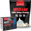 Myogenix Myovite Multivitamin&Myolean Vanilla Whey Protein Bundle - 40g High-Protein Wheyで毎日の栄養を完成 - エネルギー、筋肉の成長と回復をサポート