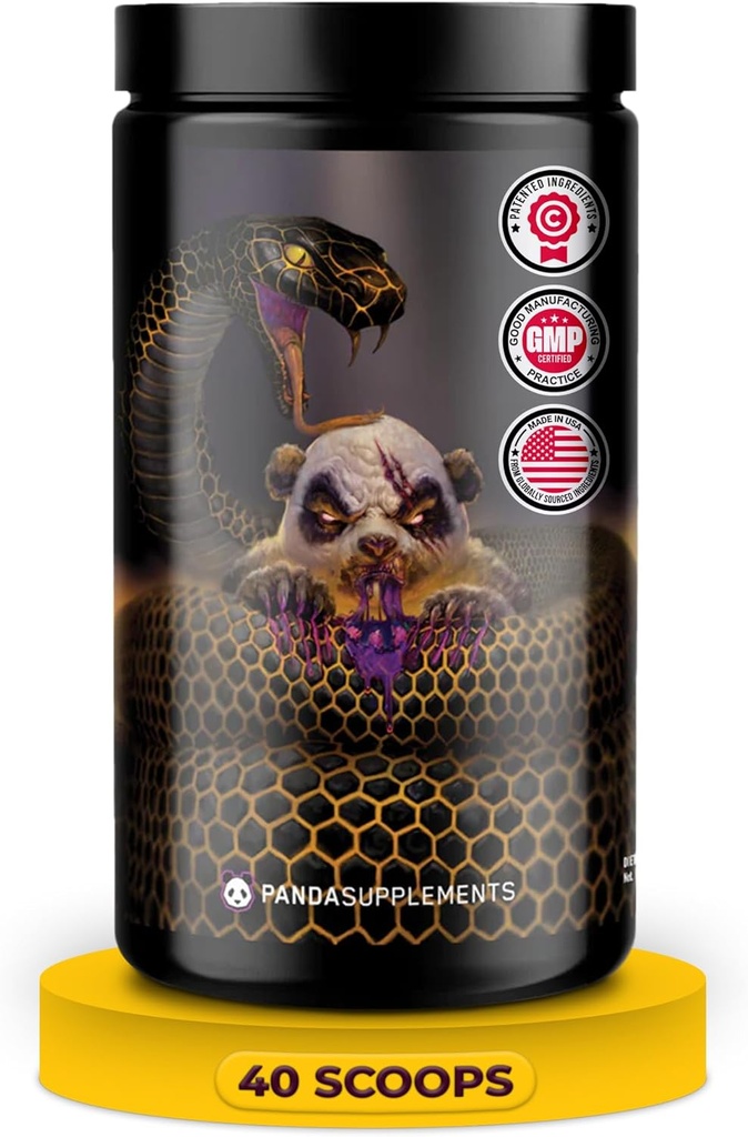 アンダーガウンバイオラボ:パンダム、最大性能、ポンプ、フォーカス(40 Scoops)のエクストリームプレワークアウト(Grape Bubblegum)