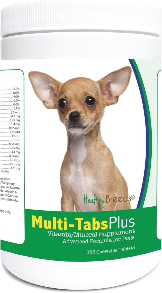 健康な Breeds Chihuahuaの多TabsプラスのChewableタブレット365の計算