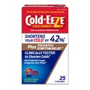 風邪-Eeze Plus自然な混合された果実の風邪及びフル ジンのロゼンジ、多症状救助、ホメオパシーの冷たい救済、風邪を取り除き、風邪及びフル シンプトム、25 Ct を残すためにコンボのニグラの持続期間を減らして下さい